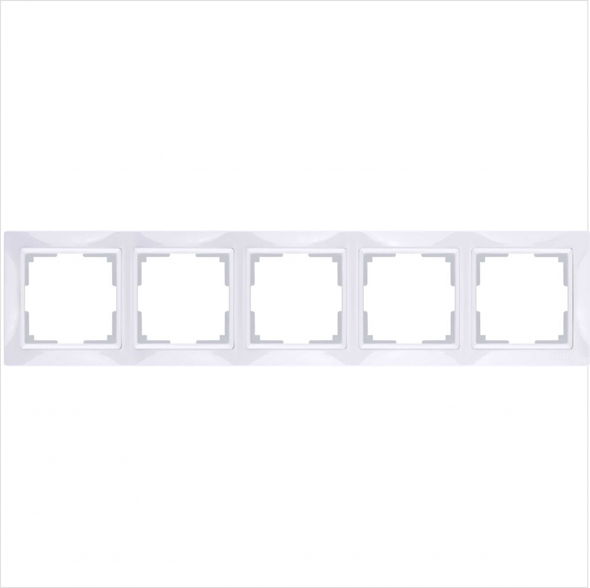 Werkel WL03-Frame-05 Рамка на 5 постов (белый, basic)