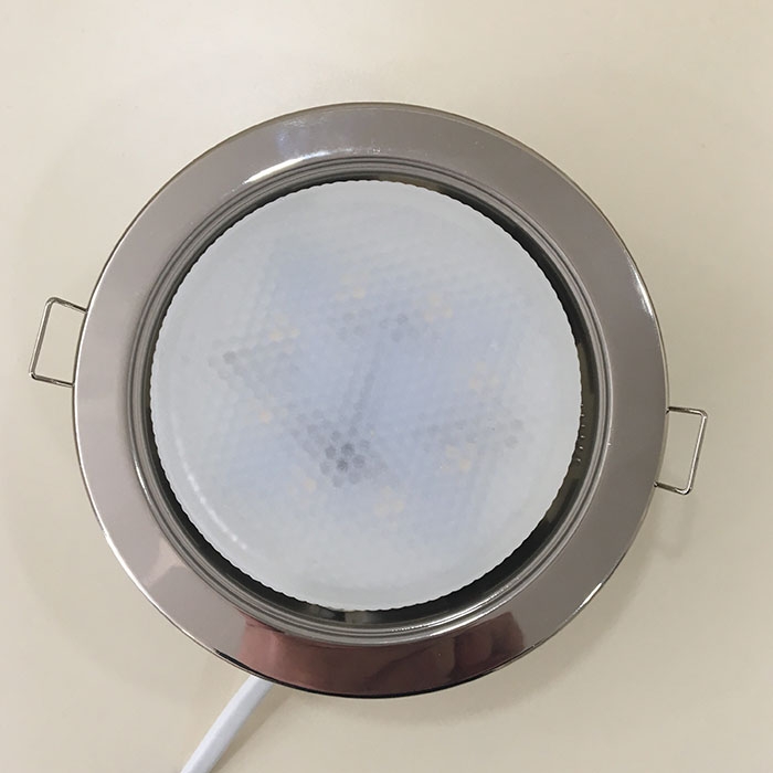 DIODTRADE GX53 H4 Никель Светильник с лампой GX53 LED 6.0W 4200K