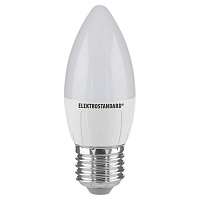 Elektrostandard Свеча CR 12SMD LED 6,0W E27 4200K Лампа светодиодная