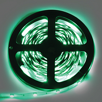 Ecola LED strip STD 7,2W/m 12V 30Led/m Green зелёная Светодиодная лента 5 метров