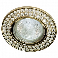 Feron DL101-C прозрачный, золото Светильник потолочный