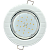 Ecola GX53 H4 белый Светильник встраиваемый, рисунок 6 полос