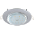Ecola GX53 H4 хром Светильник встраиваемый, рисунок 2 круга