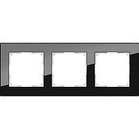 Werkel Favorit WL01-Frame-03 Рамка на 3 поста (черный)