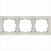 Werkel WL03-Frame-03 Рамка на 3 поста (слоновая кость, basic)