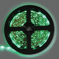 Ecola LED strip STD 4,8W/m 12V 60Led/m Green зелёная Светодиодная лента 5 метров