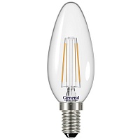 General свеча LED GLDEN-CS 7,0W E14 2700K Лампа светодиодная