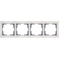 Werkel Snabb WL03-Frame-04-white Рамка на 4 поста (белый)