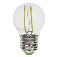 ASD LED-ШАР-PREMIUM 5Вт 160-260В Е27 4000К прозрачная Лампа светодиодная