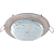 Ecola GX53 H4 сатин хром Светильник встраиваемый, чеканка