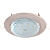 Ecola GX53 H4 сатин хром Светильник встраиваемый, рисунок 2 круга