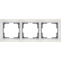 Werkel Snabb WL03-Frame-03-white Рамка на 3 поста (белый)