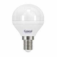General globe LED GLDEN-G45F 8,0W E14 2700K Лампа светодиодная
