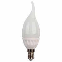 Ecola candle LED 5W 220V E14 2700K свеча на ветру (керамика) 125x37 Лампа светодиодная
