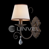 Linvel LV 8681/1 E14 античная бронза, коричневый Бра