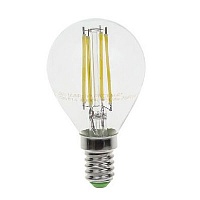 ASD LED-ШАР-PREMIUM 5Вт 160-260В Е14 3000К прозрачная Лампа светодиодная