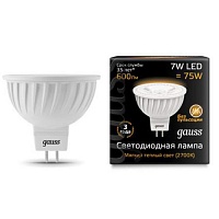 Gauss LED MR16 7.0W GU5.3 2700К Лампа светодиодная